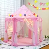Spielzelt Kinder,Rosa prinzessinzelt Kinderzelt für Drinnen Produktbild-Vorschau 4