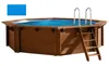 Pool "Java" 3,55 m / 1,16m Achteck Rund (Filteranlage Produktbild-Vorschau 3