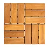 4iQ piastrelle in legno acacia mosaico CLICK piastrella per Anteprima dell’immagine prodotto 2