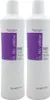 Fanola No Yellow 2 x 350 ml Shampoo für Blondes Haar Produktbild-Vorschau 1