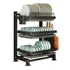 Heikoeco® Küchengeschirrabtropfgestell, Multifunktionales Produktbild-Vorschau 1
