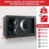ONBEST Möbeltresor mit Fingerabdruck | M  | 4mm Stahltür | Produktbild-Vorschau 2