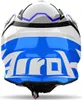Airoh Aviator Ace 2 Ground Motocross Helm, weiß/blau, XL Produktbild-Vorschau 3