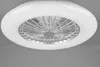 LED Deckenventilator STRALSUND Ø50cm Silber RGB Farbwechsel Produktbild-Vorschau 22