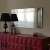 Skye Decor, A305Y, miroir mural, argent, MDF, 130 x 65 cm Voir les images du produit 1