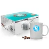 BigDean 12 Stück Kaffeebecher weiß 300ml – Kaffeetassen aus Produktbild-Vorschau 1