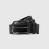 PME LEGEND Belt Leather belt 999 Black 100 Produktbild-Vorschau 3