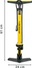 Dunlop Fahrradpumpe mit Manometer - Luftpumpe Fahrrad für Produktbild-Vorschau 2