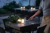 DUNI 12er LED Teelichter Set Mehrfarbig mit Ladestation Produktbild-Vorschau 4