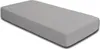 A gray fitted sheet is shown on a white background. Produktbild-Vorschau