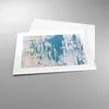 Poster - Poster ohne Rahmen - Blau Farben Hintergrund - Produktbild-Vorschau 3