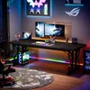 Bureau Tribesigns, 180 cm – Grand bureau d'ordinateur avec Voir les images du produit 6