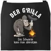 Premium Grill-Schürze für Männer Der G'rilla Gorilla lustig Produktbild-Vorschau 1