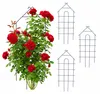 Relaxdays Rankgitter, 4er Set, HxB: 81 x 34 cm, Metall, Produktbild-Vorschau 1