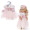 BABY born Blumenfee-Outfit mit rosa Kleid & Blütenzierde Produktbild-Vorschau 1