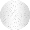 A close-up, top-down view of a round, silver shower head with many small holes. Náhled obrázku produktu
