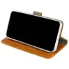 Handyhülle für iPhone 16 Pro, Fixed Book Case Opus, Braun Produktbild-Vorschau 4