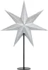 Markslöjd Standstern Glitter silber, H 45 cm x T 16 cm x L Produktbild-Vorschau 1