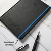 Buchkalender 2027 A5 Nero Blau Hardcover - 1 Woche 2 Seiten Produktbild-Vorschau 4