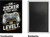 Gaming-Controller Zocker Levelt Souvenir Souvenir Magnet Produktbild-Vorschau 2