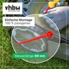 vhbw 50x Ersatz-Messer Ersatz für Gardena RotorCut 5368-20 Produktbild-Vorschau 4
