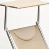 A close-up view of a section of a beach chair, focusing on the headrest and canopy. Produktbild-Vorschau
