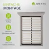 Juskys Polsterbett Salerno 140 x 200 cm, Cord Design & Produktbild-Vorschau 7