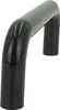 Eleganter schwarzer Möbelgriff aus Kunststoff, 96 mm mit Produktbild-Vorschau 4