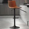 Regulowany stołek barowy Fontana - koniak Podgląd zdjęcia produktu 2