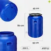 Garronda 200 Liter Weithalsfass BPA-frei Futtertonne Fass Produktbild-Vorschau 3
