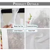 2er Set Outdoor Halbtransparent Vorhänge Wasserdicht Produktbild-Vorschau 3