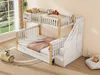 Kinder-Etagenbett Doppelbett Multifunktional Ablagekorb Produktbild-Vorschau 6