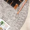 Volero - Outdoor Teppich Rund - Summer Oriental Hellgrau - Produktbild-Vorschau 7