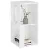 vidaXL Półka narożna biała 33x33x67 cm materiał Podgląd zdjęcia produktu 8