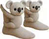 ASKSA Chaussettes tricotées 3D avec animaux Chaussettes Voir les images du produit 2