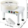 VEVOR Töpferscheibe Keramik-Radformmaschine 450 W (35 cm) Produktbild-Vorschau 8