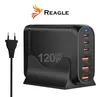 120W GaN Ladestation 6 Ports USB C PD 65W USB A QC 3.0 Produktbild-Vorschau 9