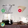 Permanenter Kaffeefilter aus Edelstahl, Papierloser Produktbild-Vorschau 3