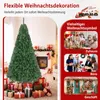 Kunstkerstboom COSTWAY, 225 cm, met 1346 PVC-naalden, Productafbeelding-voorbeeld 7