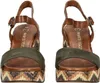 MARCO TOZZI Damen Sandalette hoher Schuh Riemchen Korkoptik Produktbild-Vorschau 9