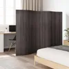 vidaXL Raumteiler Bambus Grau Breite 250 cm Höhe 165 cm Produktbild-Vorschau 5
