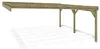 Tettoia posto auto coperto in legno 5.8x5.06 m - 29 m2 - Anteprima dell’immagine prodotto 2