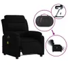 Massagesessel Elektrisch Schwarz Samt , Klassische Sessel Produktbild-Vorschau 5