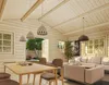 Palmako Gartenhaus Helena 24,6 m² - 70 mm dunkelgrau/weiß Produktbild-Vorschau 3