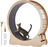 SucceBuy Roue d'exercice en bois pour chats, grand tapis Voir les images du produit 1