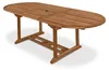 Premium Gartentisch oval ausziehbar Aruba, Garten Tisch aus Produktbild-Vorschau 1