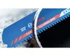 A close-up shot of a Bosch saw blade cutting through a metal pipe. Voir les images du produit
