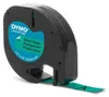DYMO LetraTag ruban plastique 12mm x 4m noir->vert Voir les images du produit 10