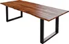 Baumkantentisch 140x80cm Hero, Sheesham-Holz naturfarben & Produktbild-Vorschau 1