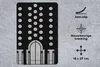 MuchoWow® Mauspad Mousepad Architektur - Schwarz - Weiß - Produktbild-Vorschau 2